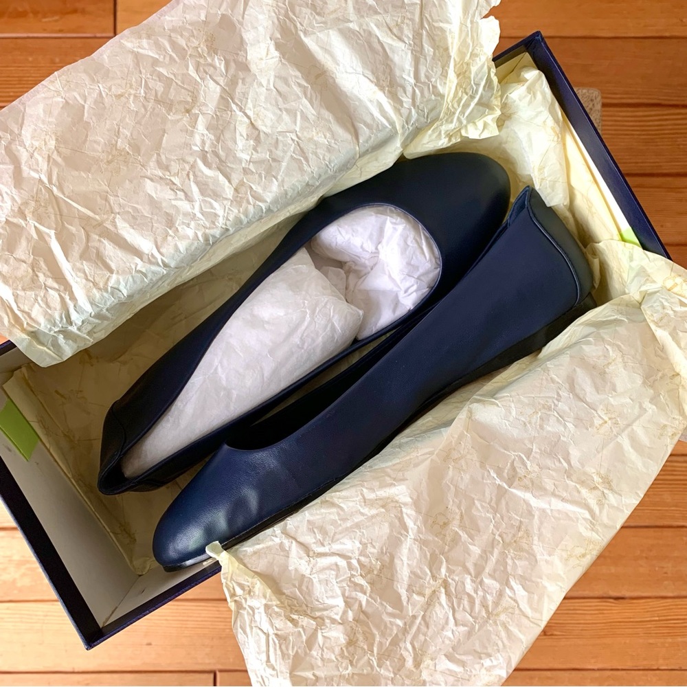 NIB Brooks Brothers Leather Flats